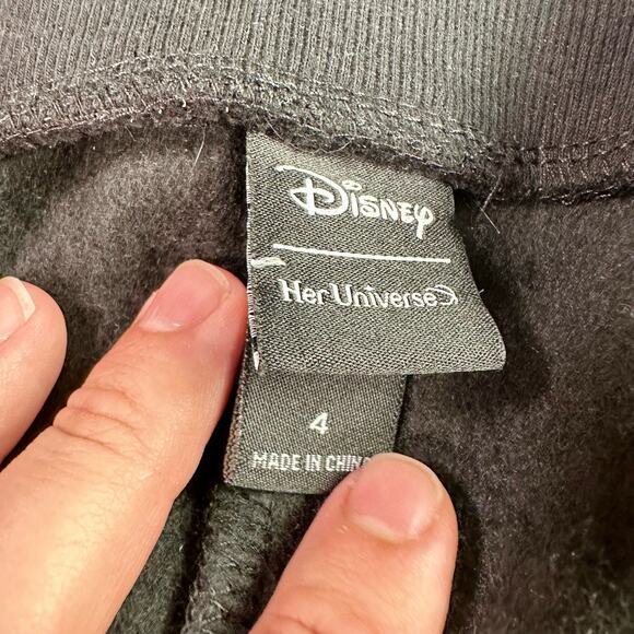 Disney Her Universe NWT Women's 4 4X Haunted Mansion Leota Rose Jogger Pants - Picture 4 of 12